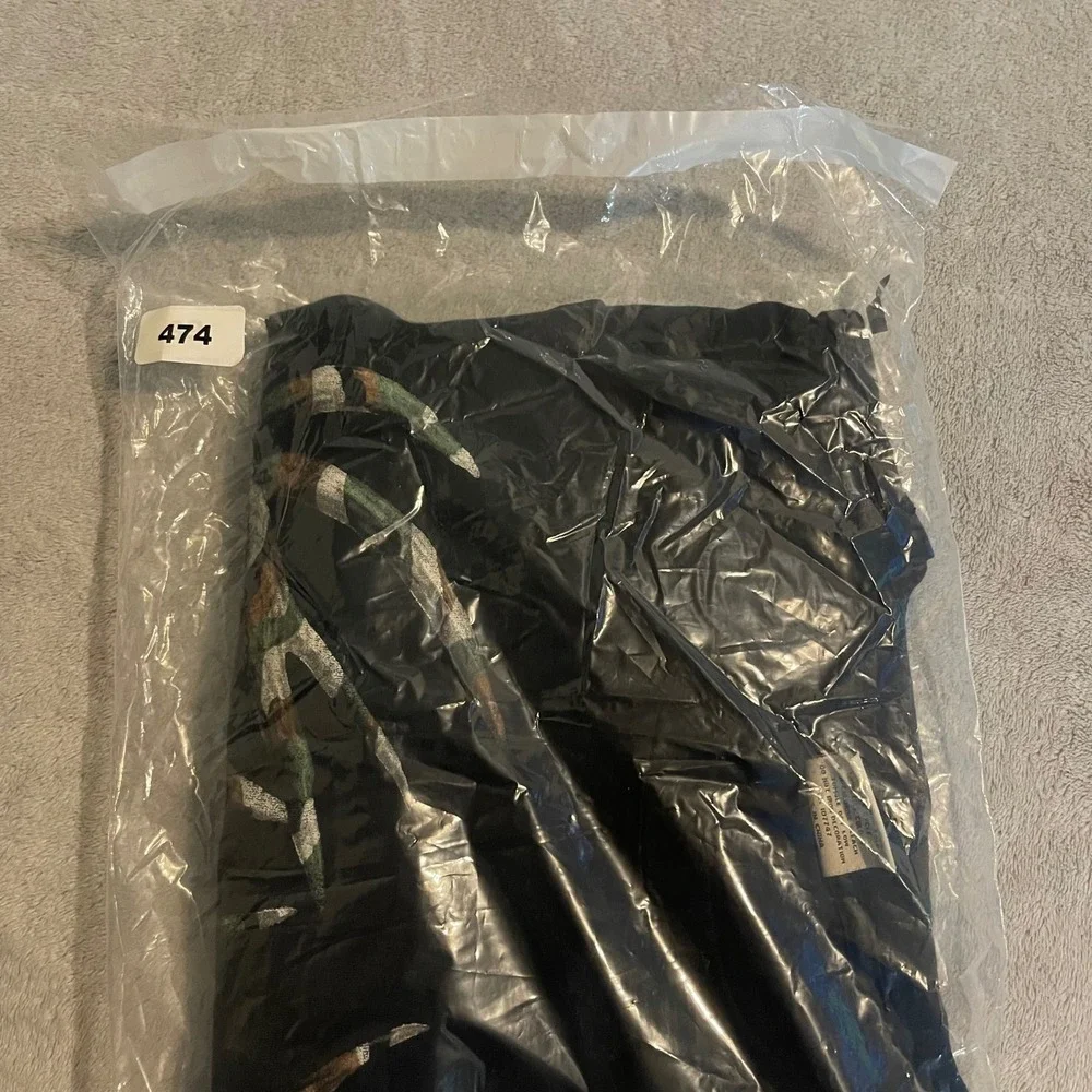 A Hunters Nightmare Camo Deer Buck‎ Graphic T-Shirt Black Mens 2XL Hunting Tee